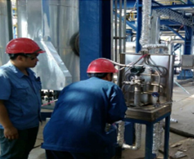 中石油大港油田流量计安装现场